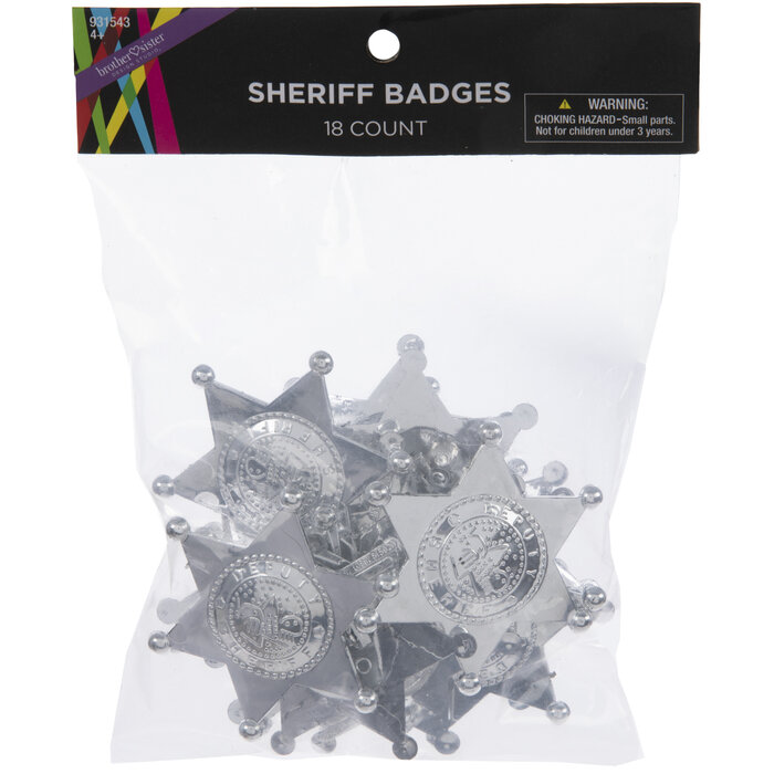 Silver Sheriff Badges Hobby Lobby 931543