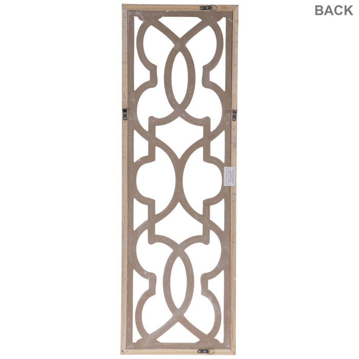 Gray & White Lattice Wood Wall Decor Hobby Lobby 1640408