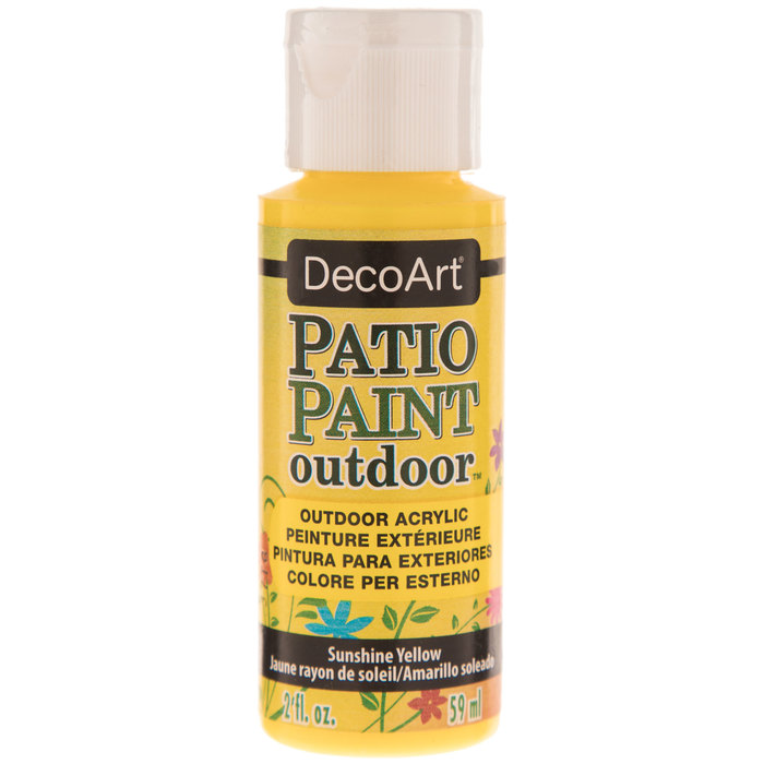 Sunshine Yellow Patio Paint Hobby Lobby 615963