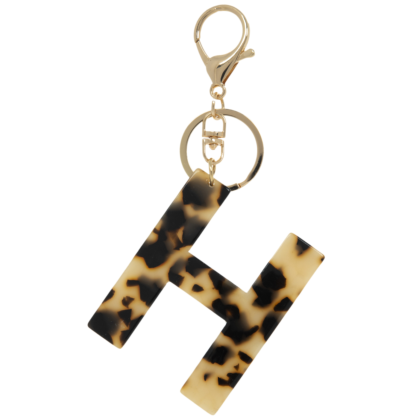 leopard print letter keychain h hobby lobby 80958209
