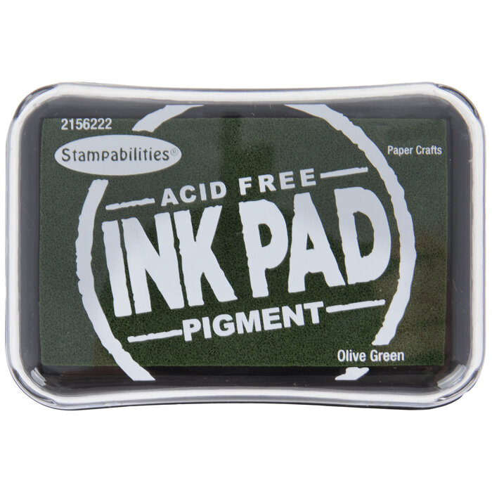 Olive Green Pigment Ink Pad Hobby Lobby 2156222