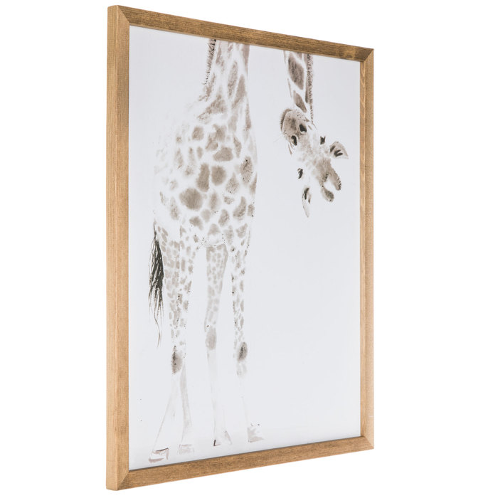 Giraffe Looking Upside Down Wood Wall Decor Hobby Lobby 1641356