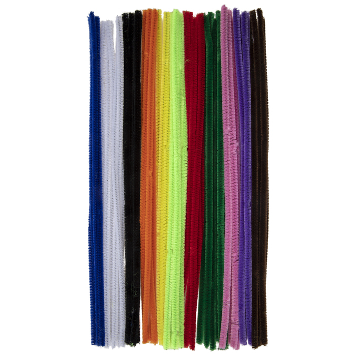 MultiColor Chenille Stems 6mm Hobby Lobby 158493