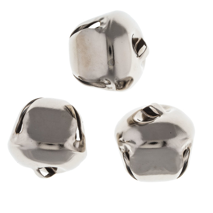 Silver Jingle Bells 1 3/16" Hobby Lobby 157636