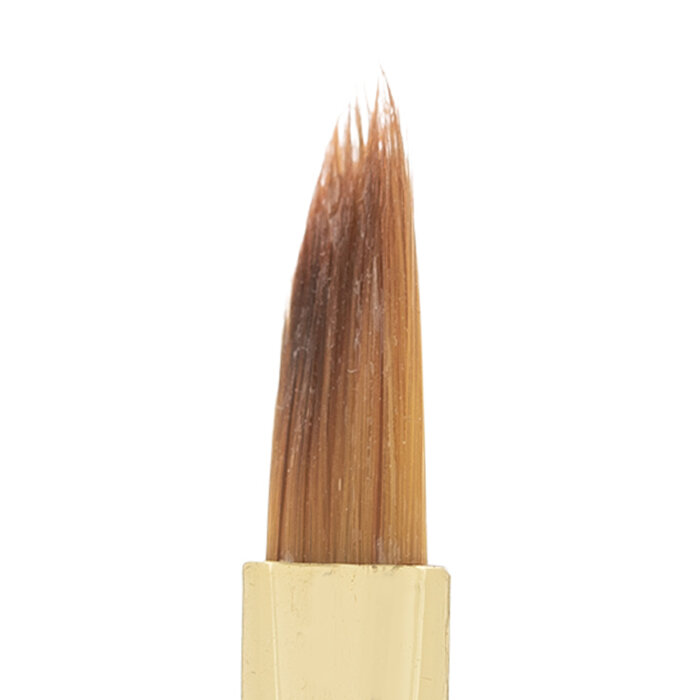 Gold Taklon Angle Shader Paint Brush Hobby Lobby