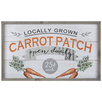 Carrot Patch Wood Wall Decor Hobby Lobby
