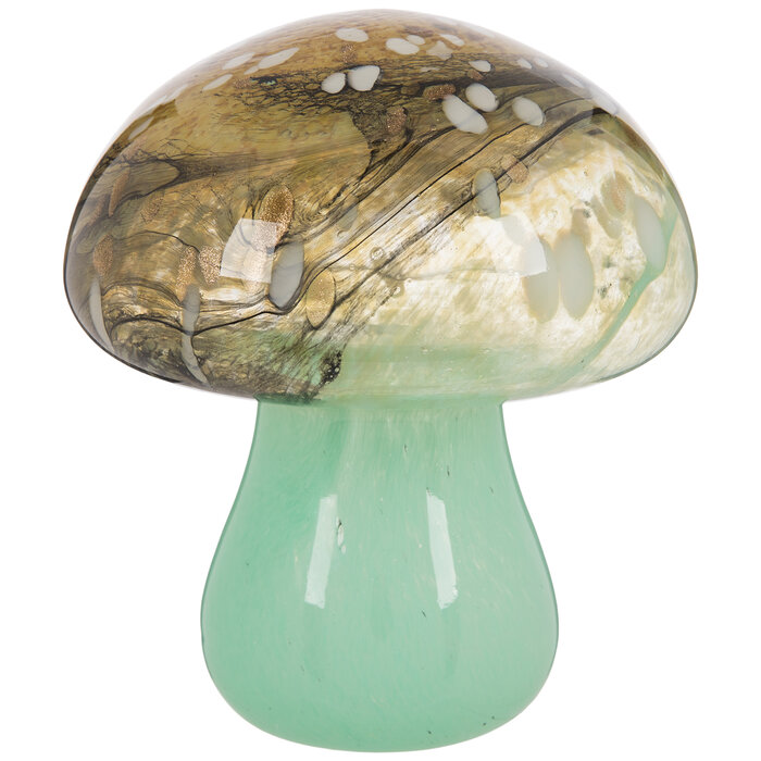 Amber & Turquoise Spotted Mushroom Hobby Lobby