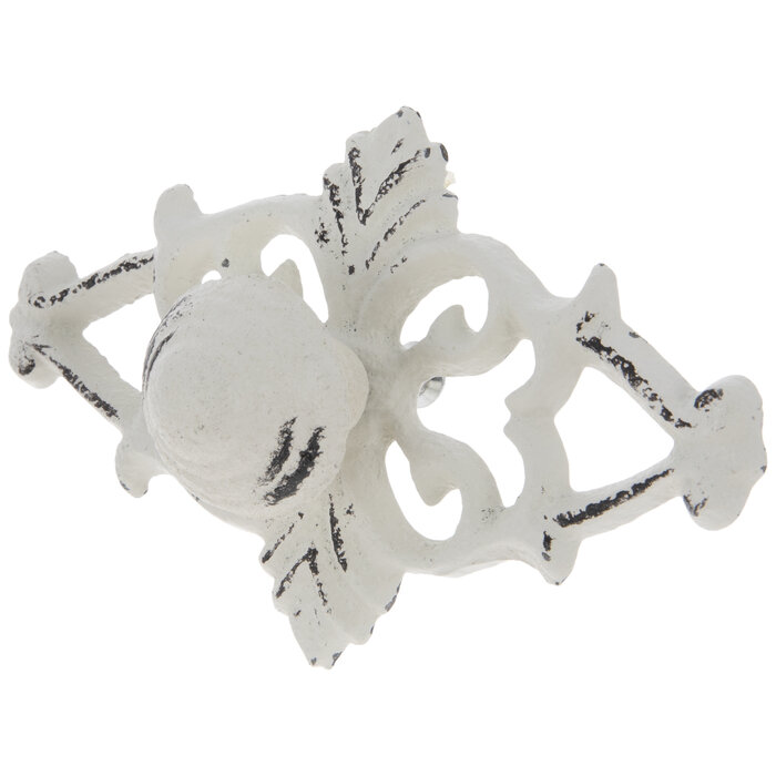 White Open Base Metal Knob Pull Hobby Lobby 1483999