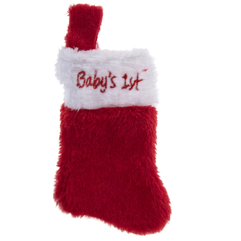 baby's first christmas stocking