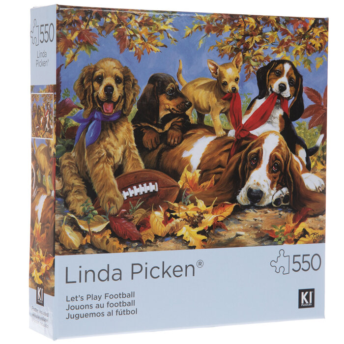 Let's Play Football Dog Puzzle Hobby Lobby 1716554