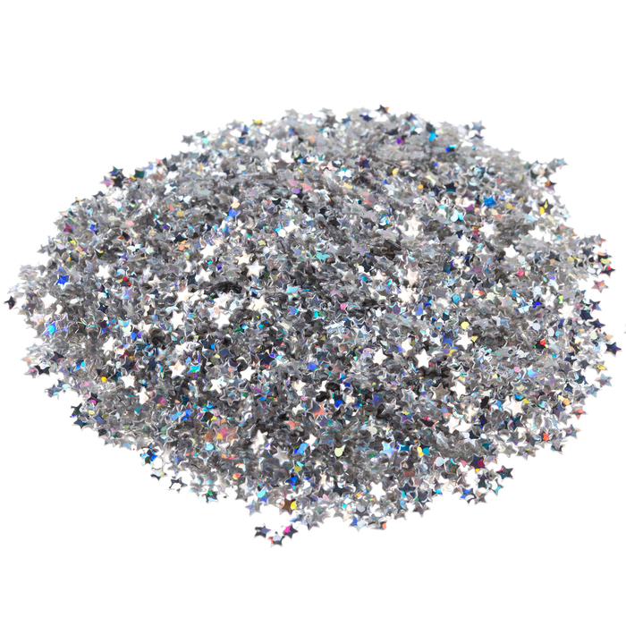 Silver Mini Star Confetti Hobby Lobby 1150325