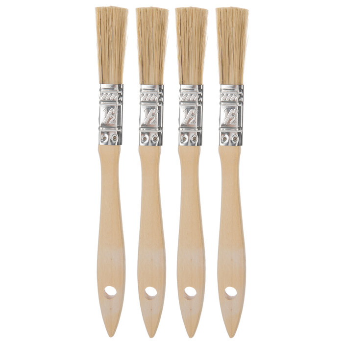 Chipwood Paint Brushes 4 Piece Set Hobby Lobby 195826