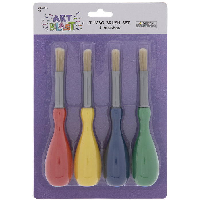 Jumbo Paint Brushes 4 Piece Set Hobby Lobby 2023794