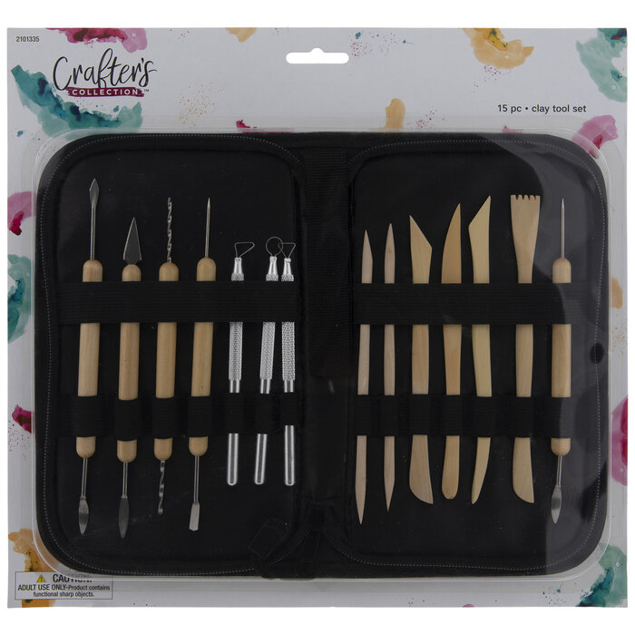 Clay Tool Set 15 Pieces Hobby Lobby 2101335