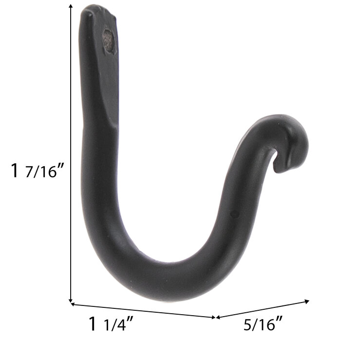 Black Curled Metal Wall Hook Hobby Lobby 1467521