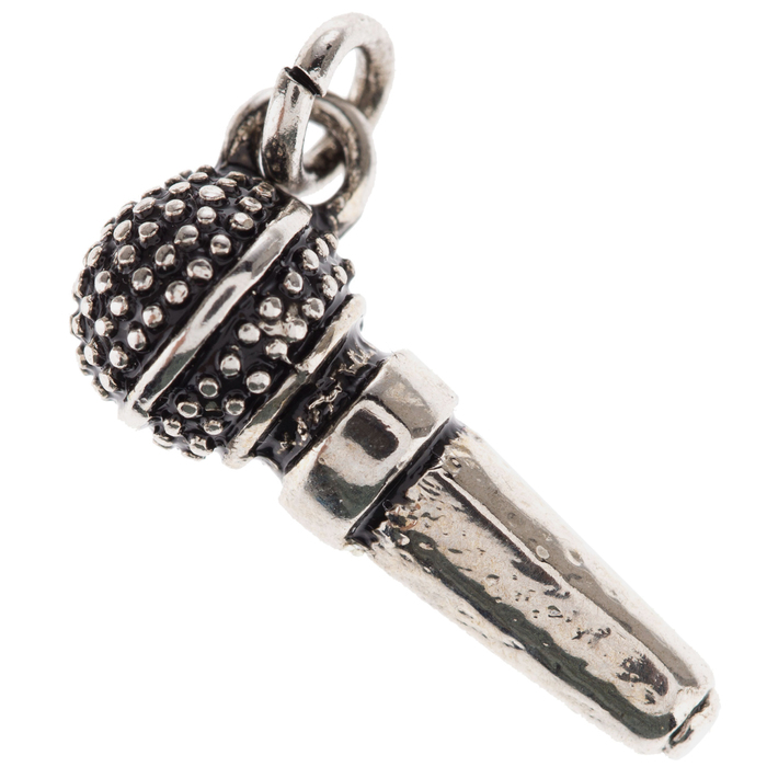 Microphone Charm Hobby Lobby 1314467