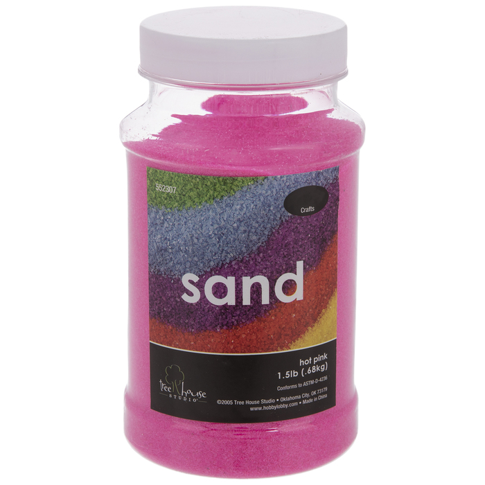 Hot Pink Sand Hobby Lobby 552307