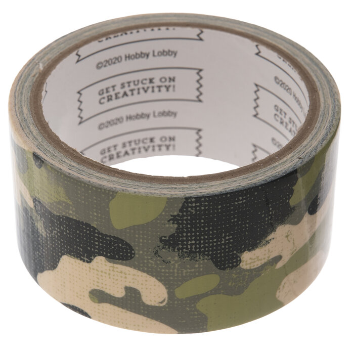 Green Camouflage Art Project Tape Hobby Lobby 1992346