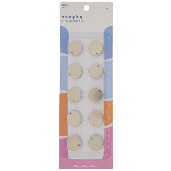 Round Stamping Blanks Hobby Lobby 2255768