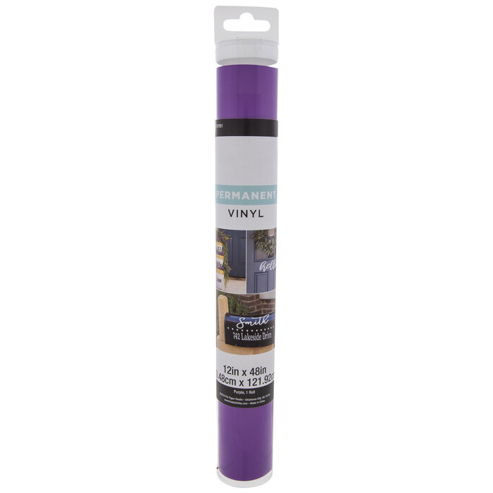 Purple Permanent SelfAdhesive Vinyl Hobby Lobby 1787951