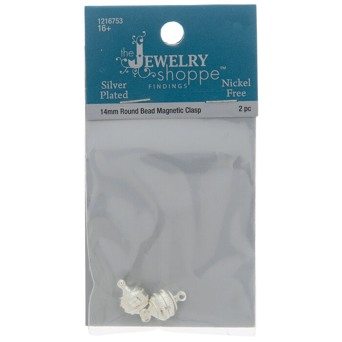 Round Bead Clasps 14mm Hobby Lobby 1216753