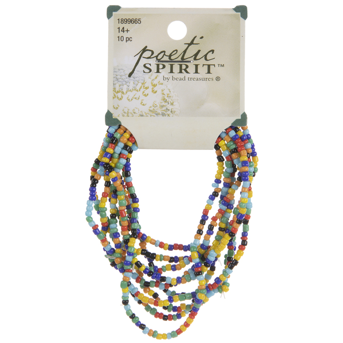Rainbow Dyed Seed Bead Bracelets Hobby Lobby 1899665