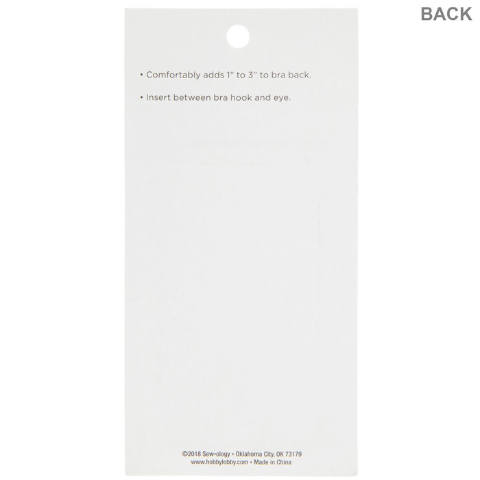 White BraBack Extender 1 1/4" Hobby Lobby 792069