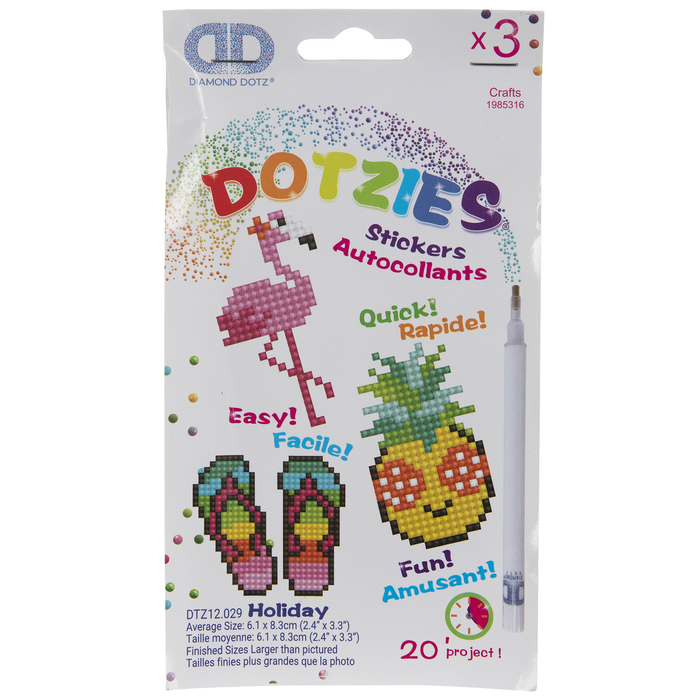 Summer Diamond Dotzies Sticker Kit Hobby Lobby 1985316