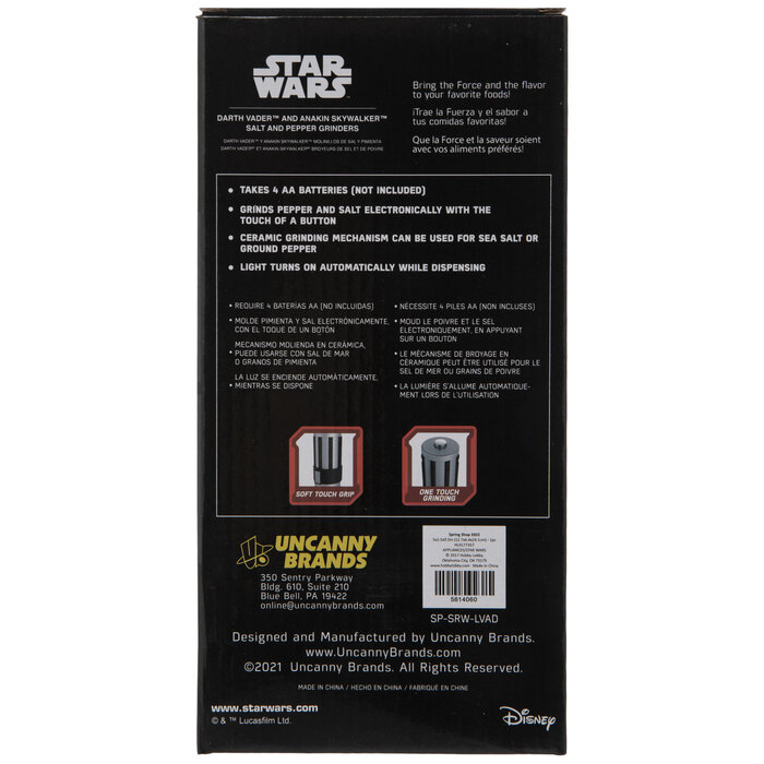 lightsaber salt and pepper shakers