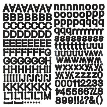 Black Dot Alphabet Stickers Hobby Lobby 18521 Black Dot Alphabet Stickers Hobby Lobby 18521