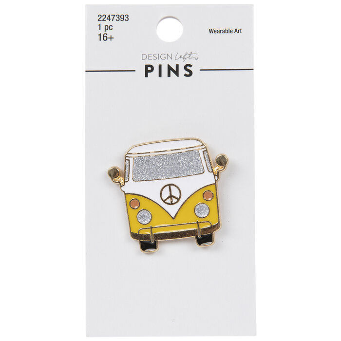 Retro Bus Enamel Pin Hobby Lobby 2247393