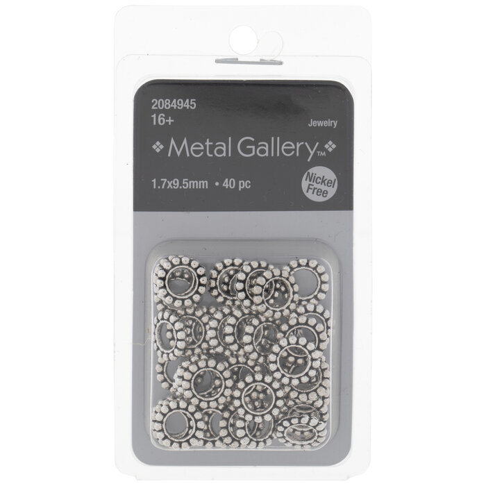 Daisy Spacer Beads 1.7mm x 9.5mm Hobby Lobby 2084945