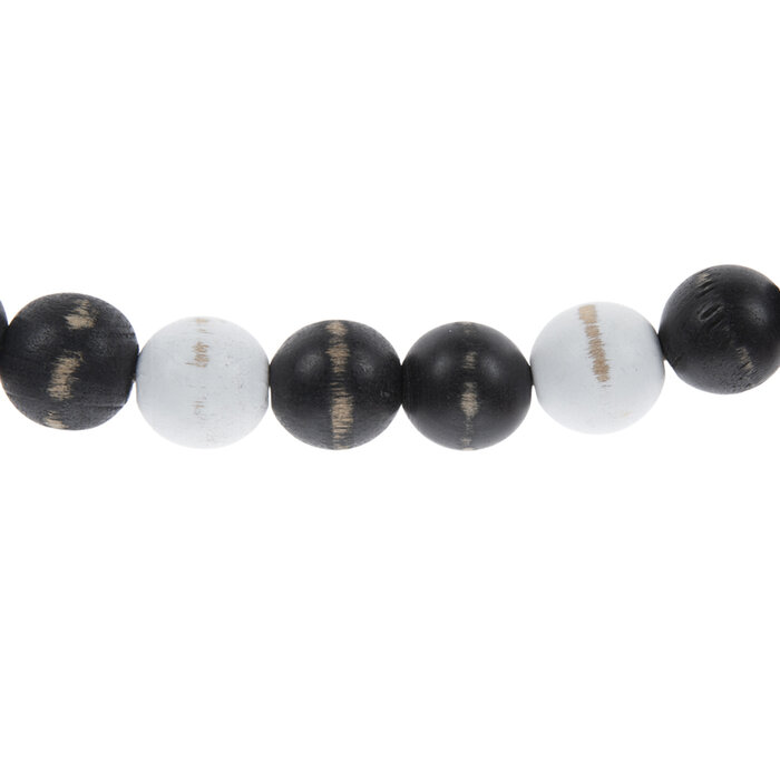 Wood House & Bead Garland With Tassel Hobby Lobby 2122984