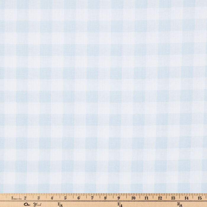 Light Blue Buffalo Check Apparel Fabric Hobby Lobby 2140705