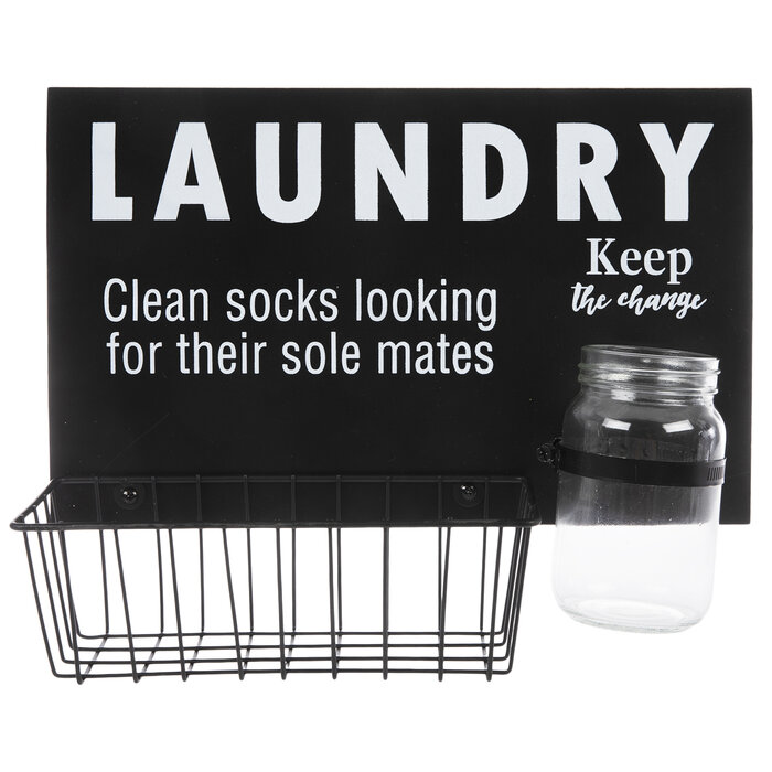 Laundry Basket & Jar Wood Wall Decor Hobby Lobby 2174803