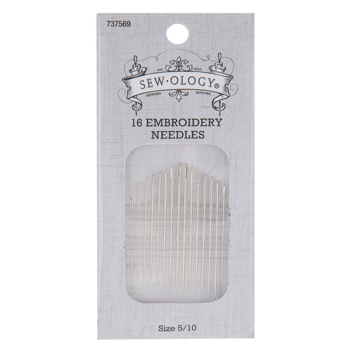Embroidery Hand Needles Size 5/10 Hobby Lobby 737569