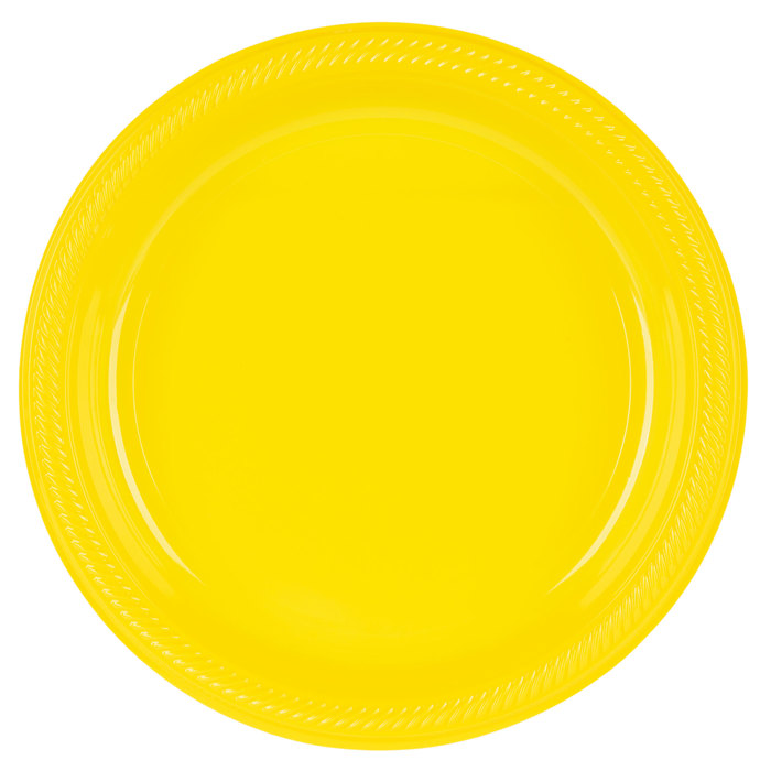 Bright Yellow Plates Large Hobby Lobby 481663