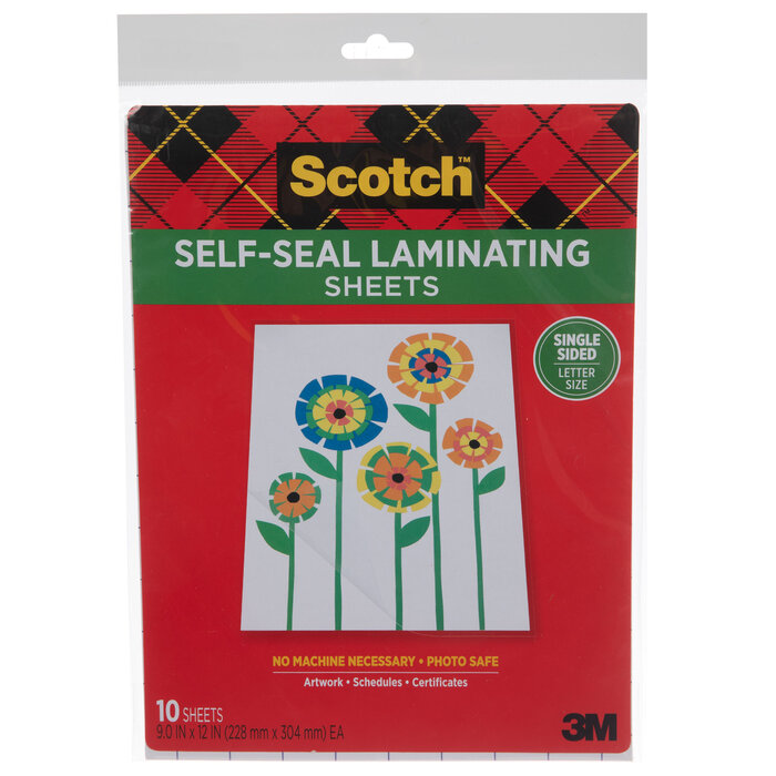 Scotch SelfSeal Laminating Sheets Hobby Lobby 1887355