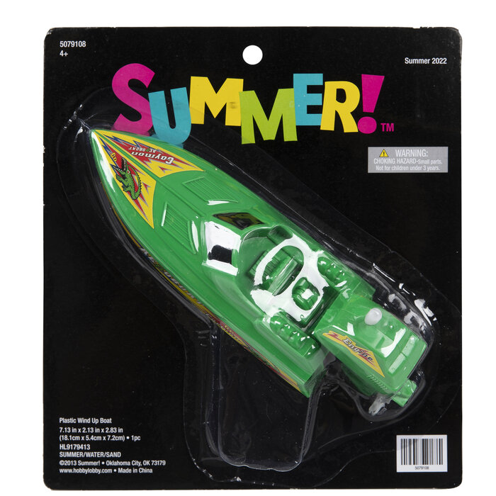 WindUp Boat Toy Hobby Lobby