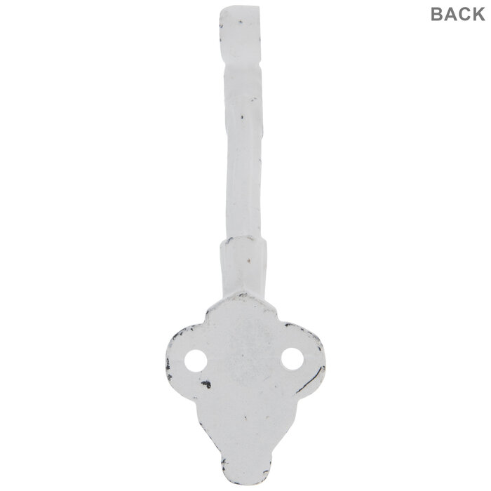 White Distressed Metal Wall Hook Hobby Lobby 1483171