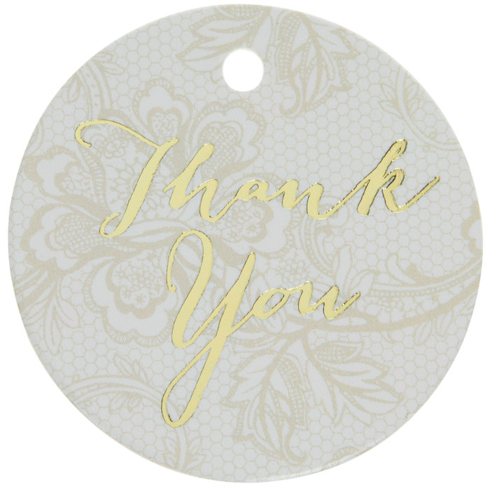 Lace Thank You Favor Tags Hobby Lobby 1409572