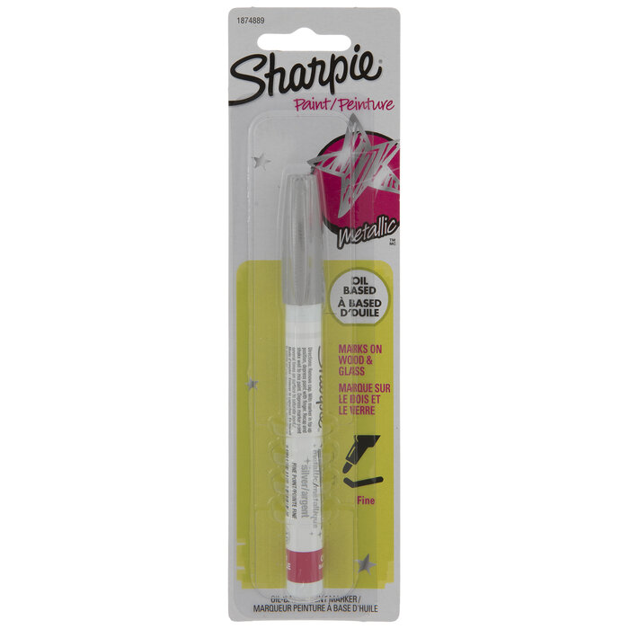 Silver Sharpie Fine Point Oil Paint Marker Hobby Lobby 2269645