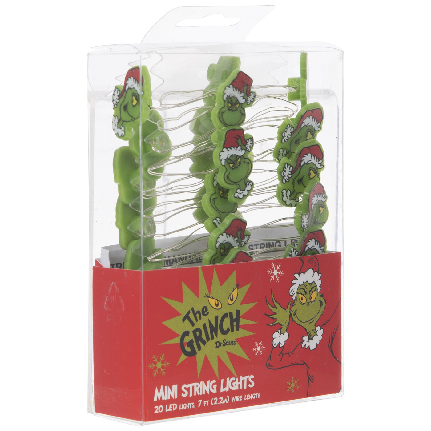 2 Dr. Seuss The Grinch Mini String Lights