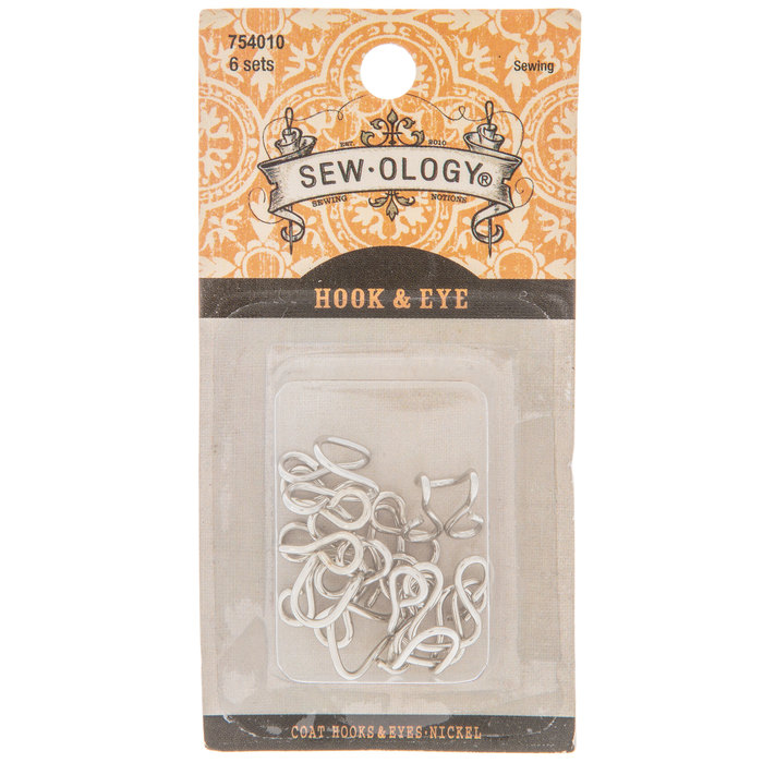 Nickel Coat Hooks & Eye Hobby Lobby 754010