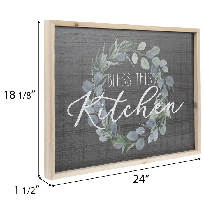 Bless This Kitchen Wood Wall Decor Hobby Lobby 2073864
