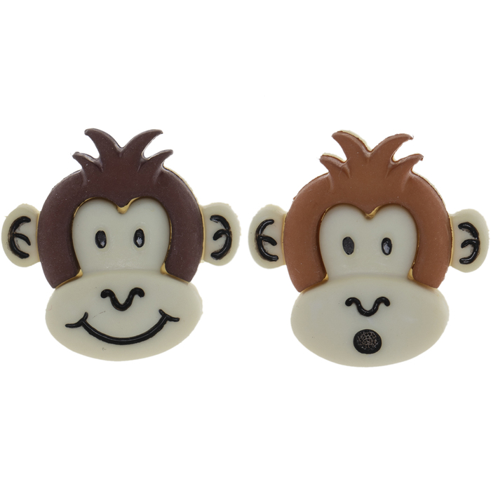 Brown Monkey Shank Buttons Hobby Lobby 293779