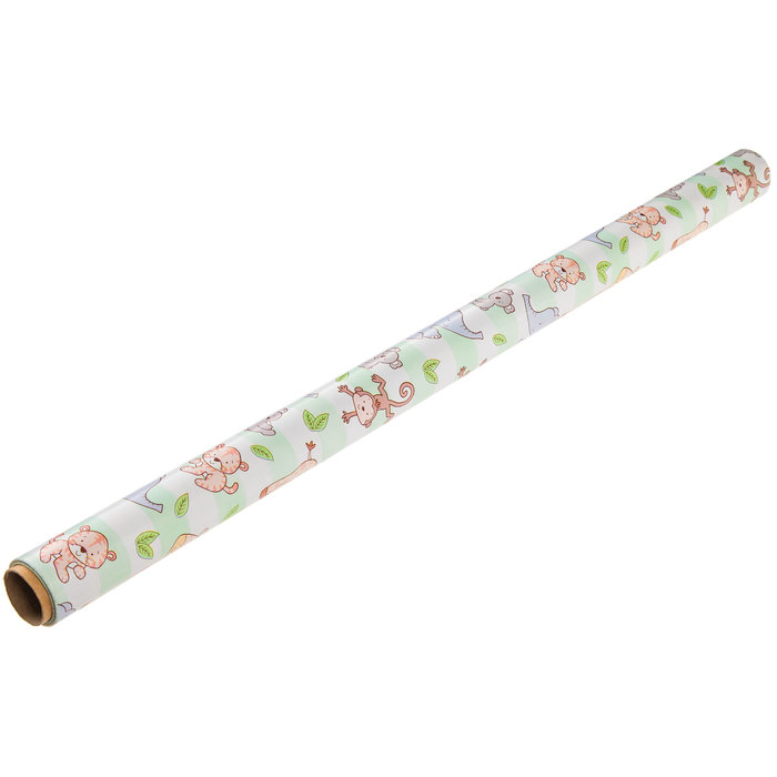 Baby Safari Gift Wrap Hobby Lobby 253765
