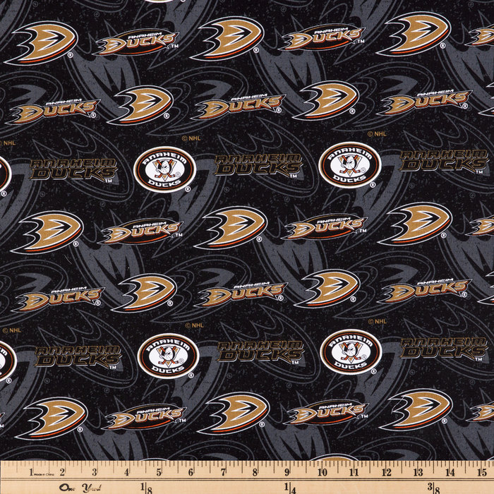 NHL Anaheim Ducks Cotton Fabric Hobby Lobby 1674852