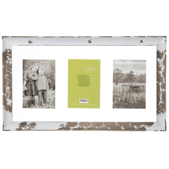 Rustic White Float Collage Wood Wall Frame Hobby Lobby 1498310