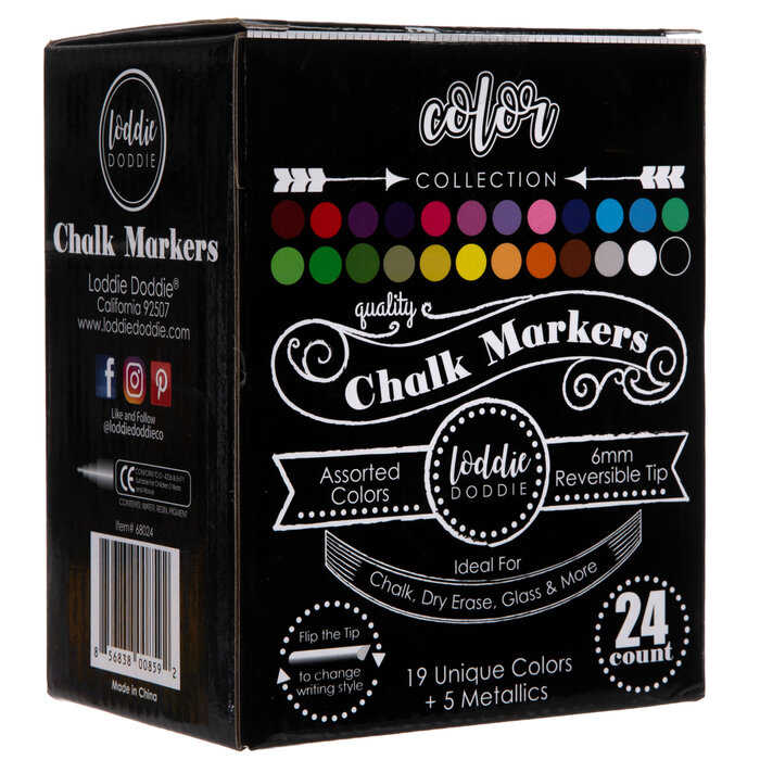 Assorted Chalk Markers 24 Piece Set Hobby Lobby 2075703